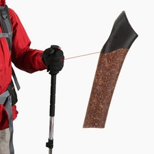 Bergstock Griff Grip Holz Cane