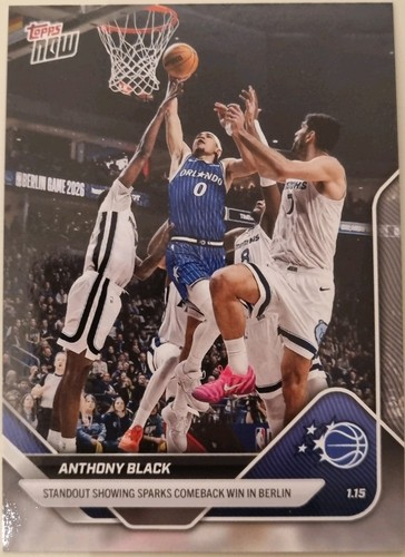 Topps now anthony black - -,