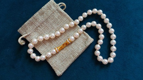 Modeschmuck halskette perlen - halskette,