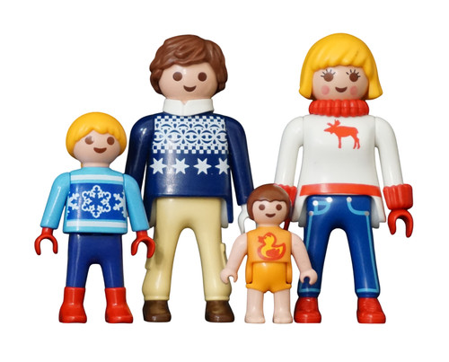 Playmobil familie hauser - familie,