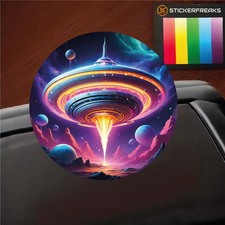 Weltraum Raumschiff Sticker |