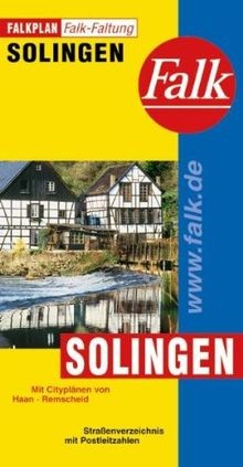 Falkplan falk faltung - falkplan, solingen