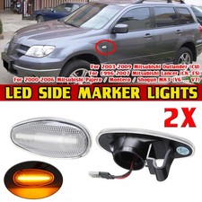 2X Klar Seitenblinker Blinker