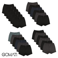 Gomati 6er Pack Herren Jersey Boxershorts für Männer und Jungen Baumwolle