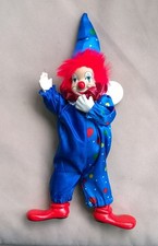 Clown Puppe 34 cm Dekoration
