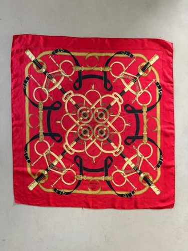 Hermès schal seide rot - seide,