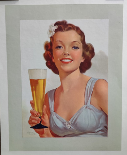 Original altes werbeplakat - original,