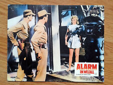 FORBIDDEN PLANET - seltene deutsche Lobbykarte 50er Jahre SciFi Klassiker Robby Roboter
