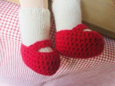 Puppenschuhe + Strümpfe