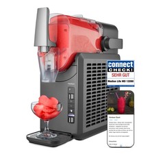 MEDION Slush Eismaschine 2.6LKompressor 5 Modi Selbstreinig. Milchshake Cocktail