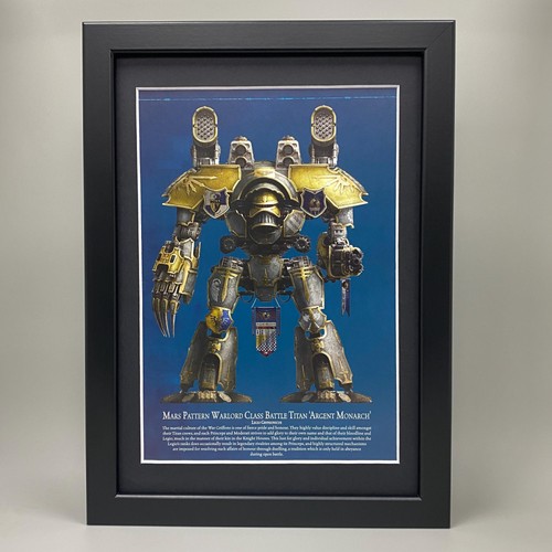 Adeptus titanicus gerahmt - titanicus,