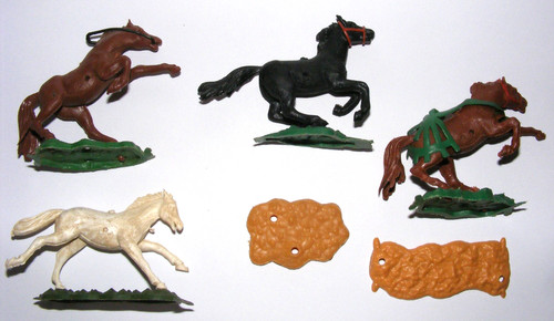 Steckfigur teile cowboy ritter - steckfigur,