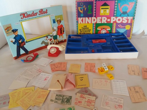 Kinderpost postamt mit - postamt,
