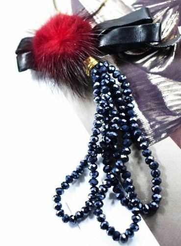 Lange boho schleife bommel - lange,