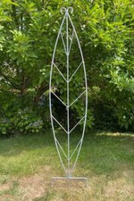 Rankgitter Höhe: 170 cm Metall Rankhilfe Rankgerüst Verzinkt Schmiedeeisen