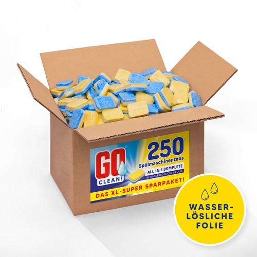 Clean 5kg 250 st - go, all