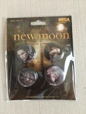 Twilight NM  Original Neca Tolle Pins Bella Swan Edward Cullen Jacob Black 1Pckg