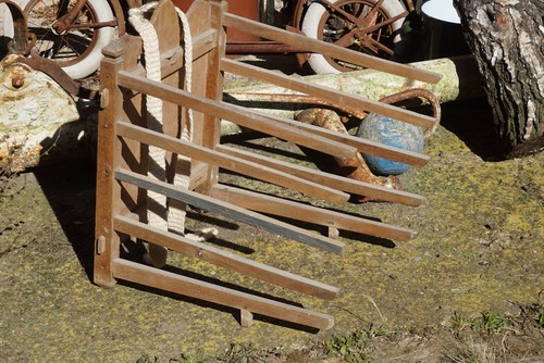 Antikes tragegestell für - tragegestell,
