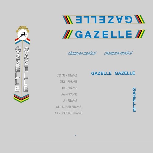 Gazelle champion mondial - gazelle,
