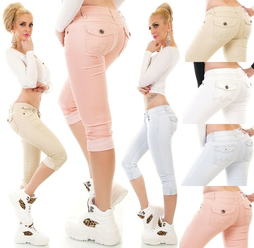 Damen capri jeans - capri, shorts