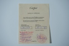 Cartier Schmuck Zertifikat vom
