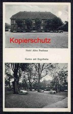 AK - Hotel Altes Posthaus - Kegelbahn - Ebstorf - 1932