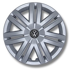 Original VW Polo Zierkappe Zierblende Brillantsilber, 14Zoll 6C0601147B YTI