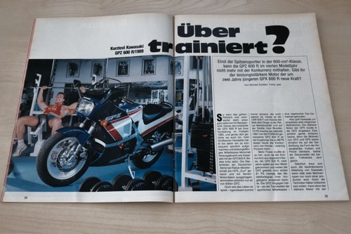 Motorrad 1989 kawasaki gpz - motorrad, 14/1989