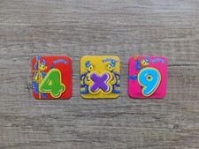 Fruchtzwerge - 3 Magnete, Zahlen und Sonderzeichen- sehr gut erhalten!