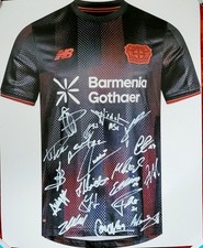 SIGNIERTES GROSSES BAYER 04