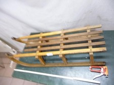 7279.     Alter Schlitten Holzschlitten Schlitten