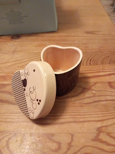 Partylite herz keramik dose - partylite,