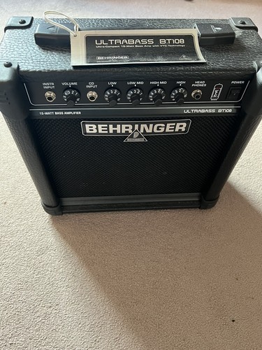 Behringer ultrabass bt108 - ultrabass,