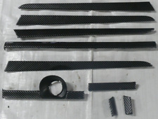 Zierleisten Dekorleisten Innenzierleisten Karbonlook beklebt Porsche Cayenne 9PA