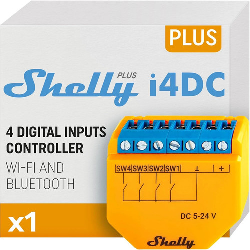Shelly plus wifi und - i4, wifi-