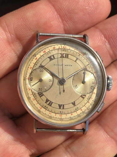Nicolet uhr chronograph - nicolet,