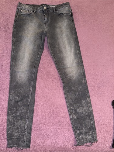 Edc jeans grau batik länge - grau,