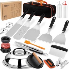 27-tlg Profi Grillbesteck Set