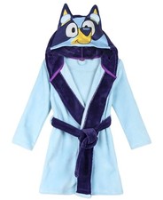 Bademantel Bluey mit Kapuze -