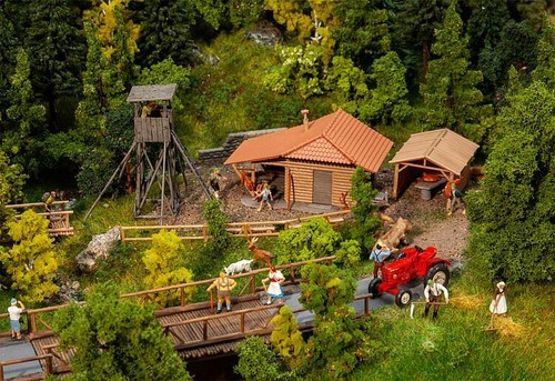 Faller 130637 jagdhütte mit - faller, 130637,