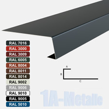 Ortgangblech Stahl verzinkt
