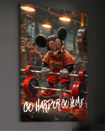 Micky maus leinwand - maus, bild