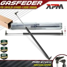 2x Gasfeder Heckklappe Dämpfer 655mm 800N für Chrysler Voyager IV Dodge Caravan