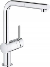 Grohe Minta 32168000 Einhebel-Küchenarmatur, chrom, schwenkbar