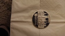 Silbermedaille HH 999er Silber Olympiastadt München
