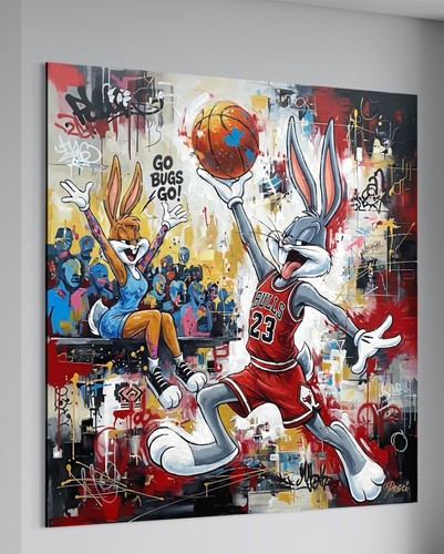 Bugs bunny leinwand bild - bunny,