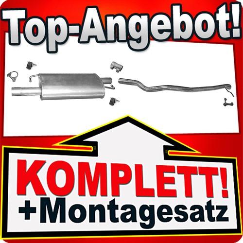 Auspuff für transporter t5 - für, vw