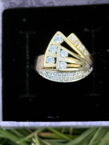 14k 585 massiver goldring - 585,