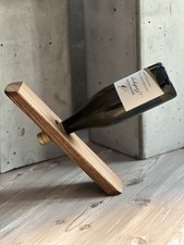 Wein Flaschen Halter aus Ulmen