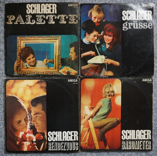 Amiga schlager 4 stck - amiga,